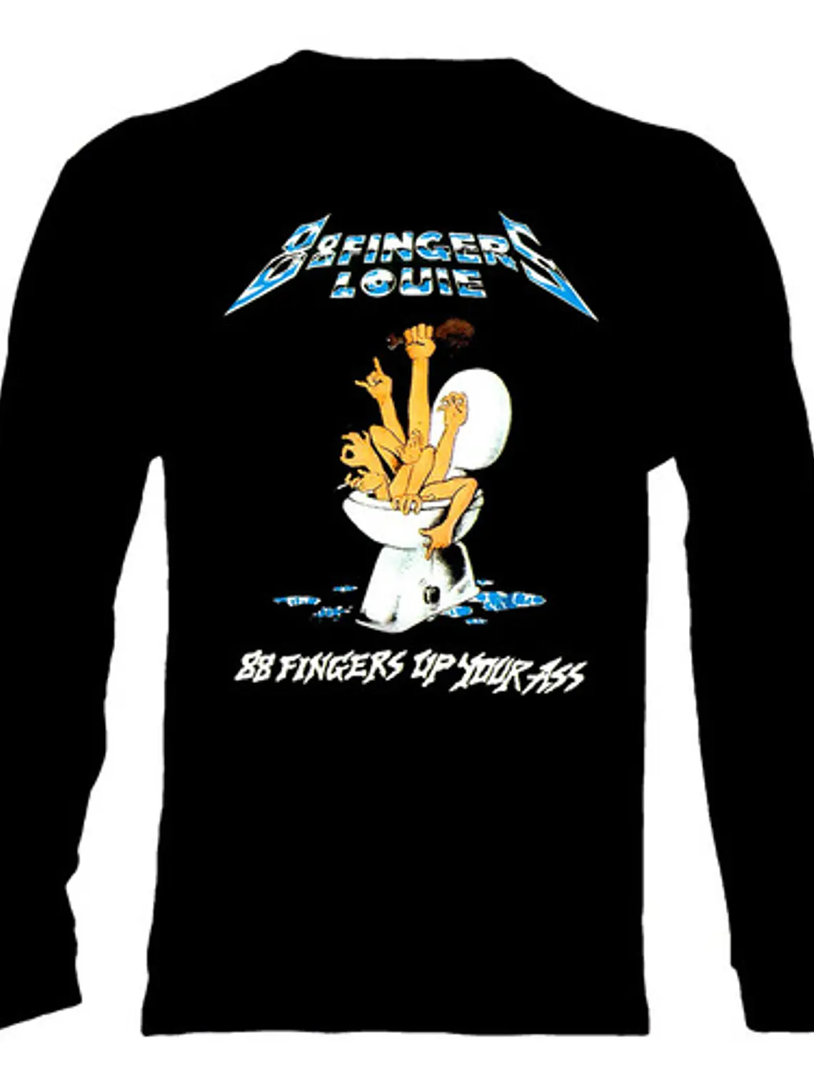 Polera Manga Larga 88 Fingers Louie - Ver 01 - 88 Fingers Up 1