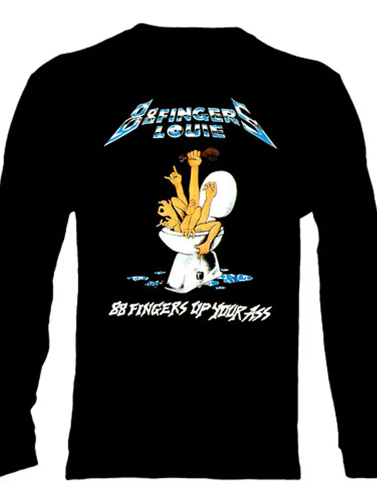 Polera Manga Larga 88 Fingers Louie - Ver 01 - 88 Fingers Up 1
