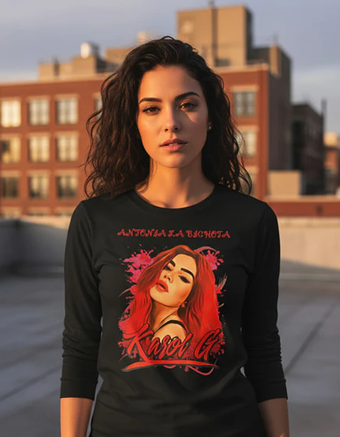 Polera Manga Larga Karol G - Ver 02 - Vale Gamess