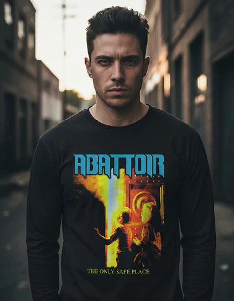 Polera Manga Larga Abattoir - Ver 01 - The Only Safe Place