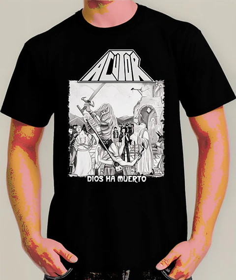 Polera Acutor - Ver 01 - Dios Ha Muerto