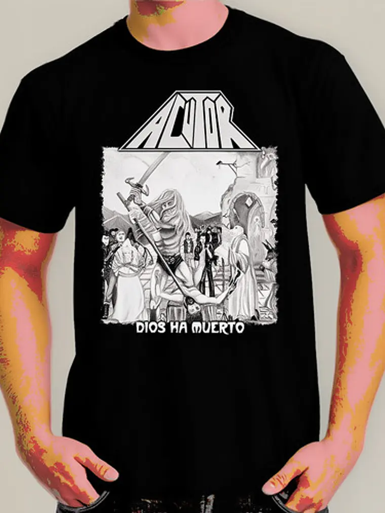 Polera Acutor - Ver 01 - Dios Ha Muerto 1