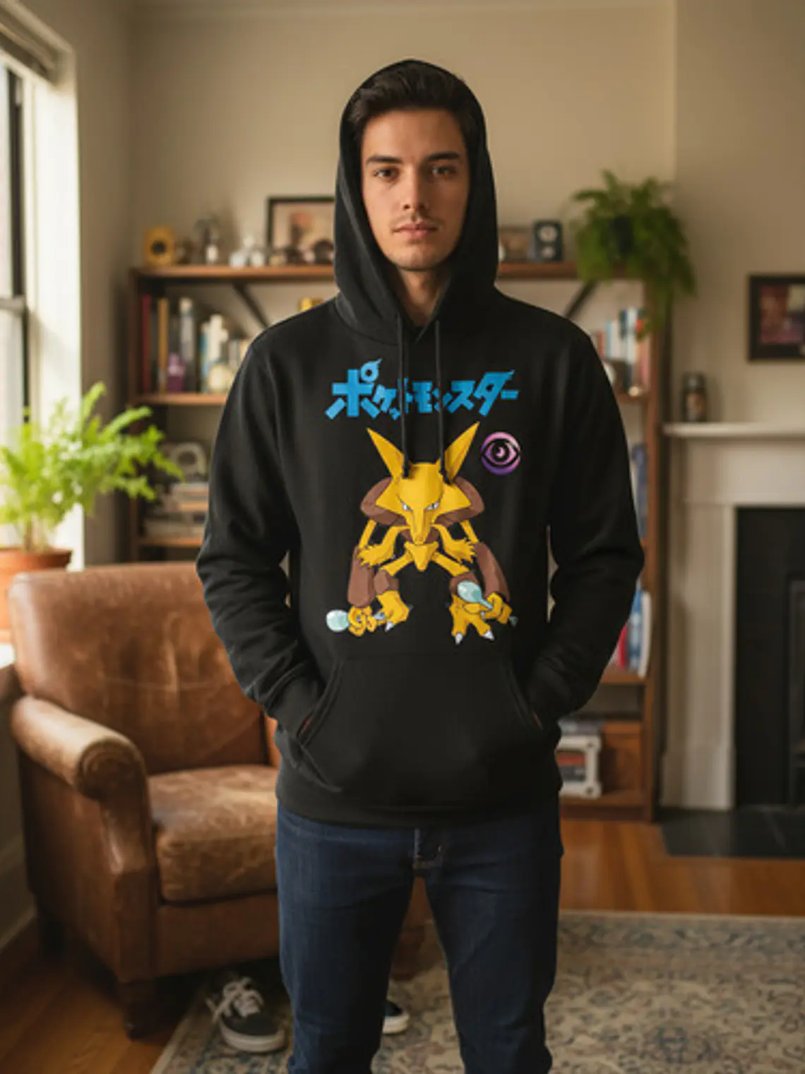 Poleron Pokemon - Alakazam - Anime 1