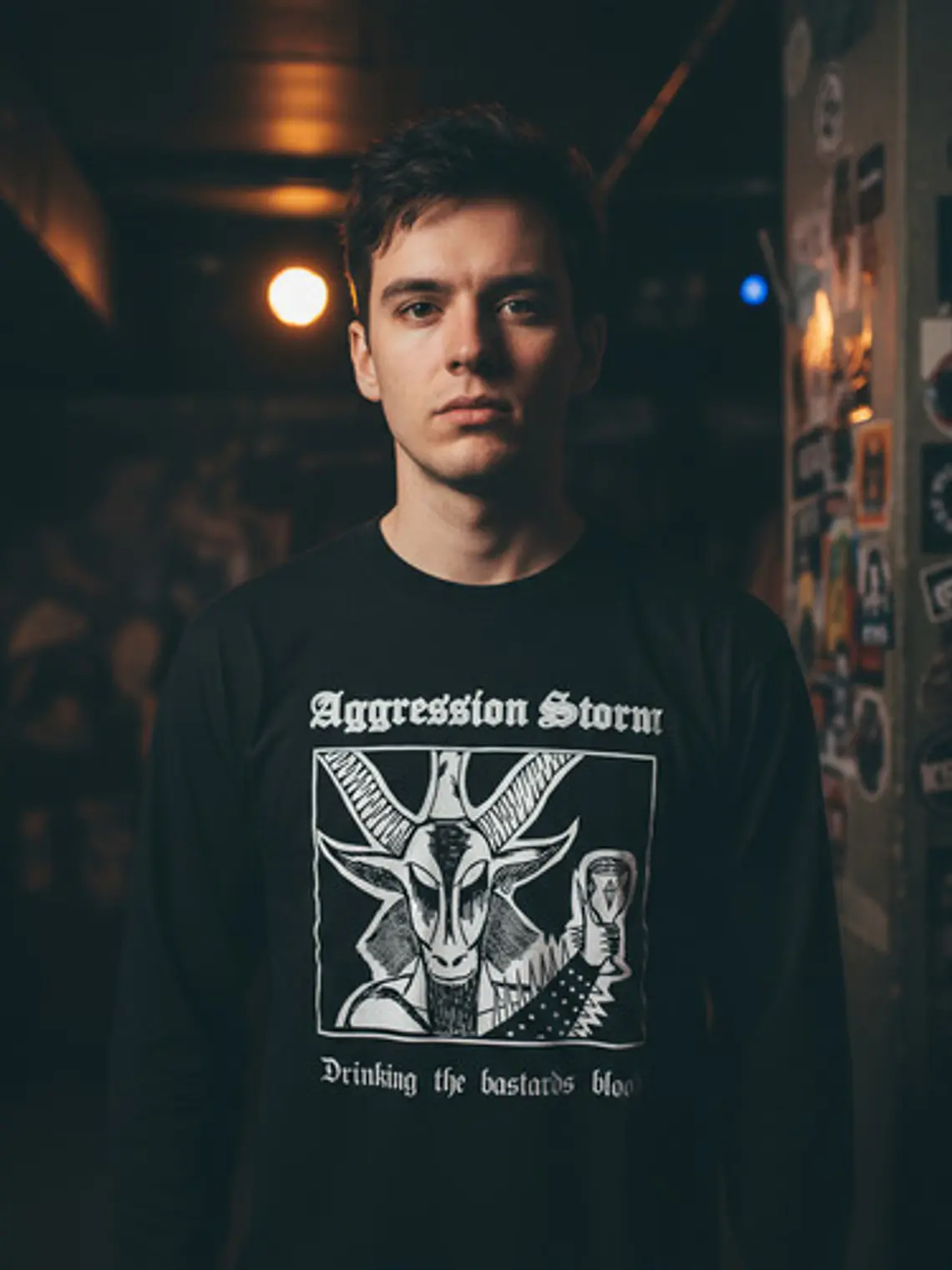 Polera Manga Larga Agression Storm - Ver 01 - Drinking The B 1