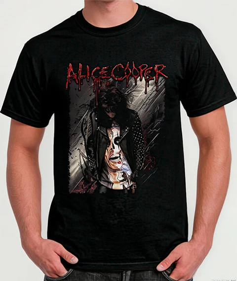 Polera Alice Cooper - Ver 04 - Vale Gamess