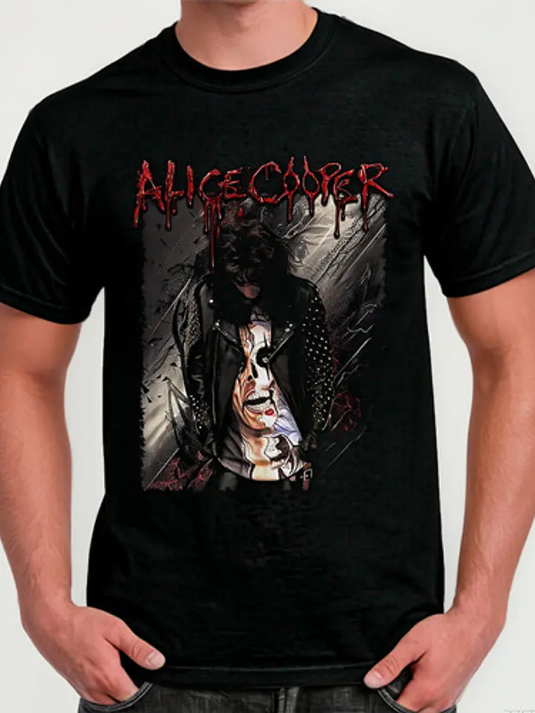 Polera Alice Cooper - Ver 04 - Vale Gamess 1