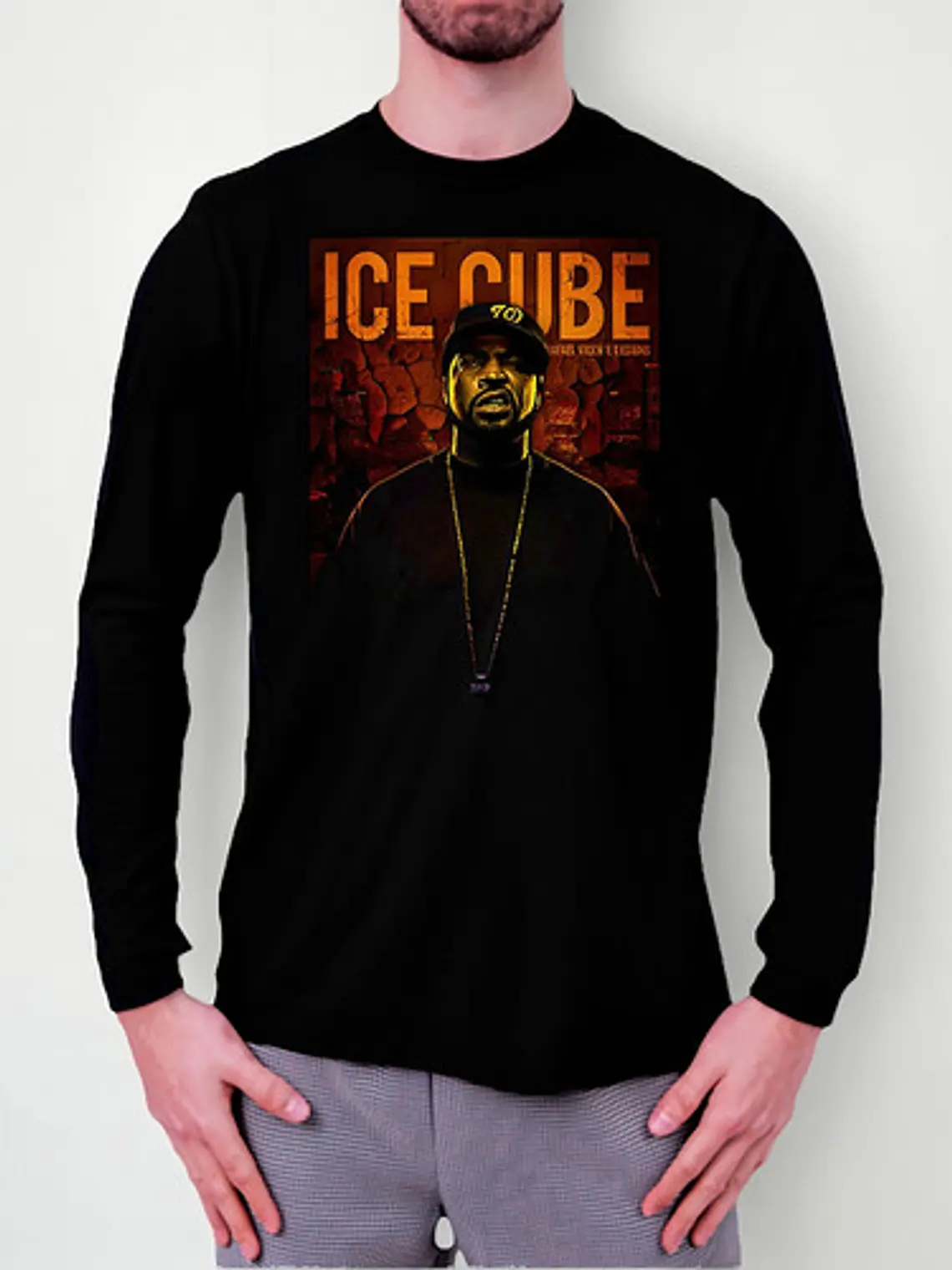 Polera Manga Larga Ice Cube - Ver 01 - Vale Gamess 3