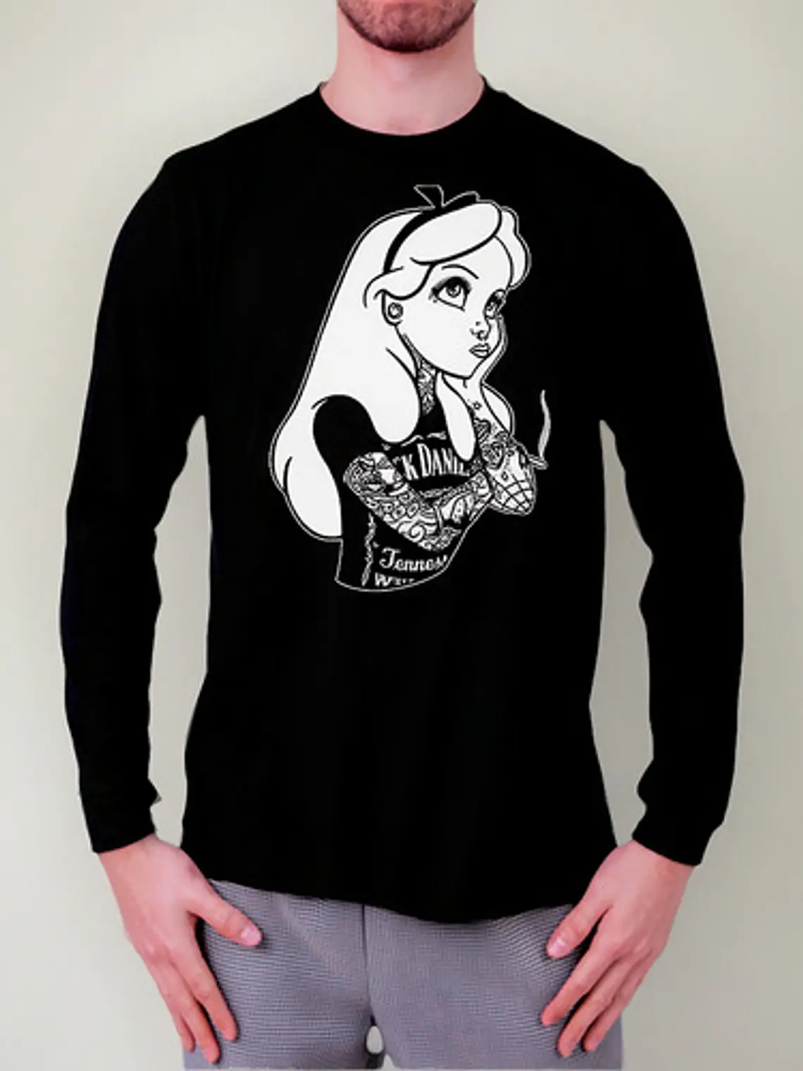 Polera Manga Larga Caricatura - Ver 01 - Vale Gamess 1