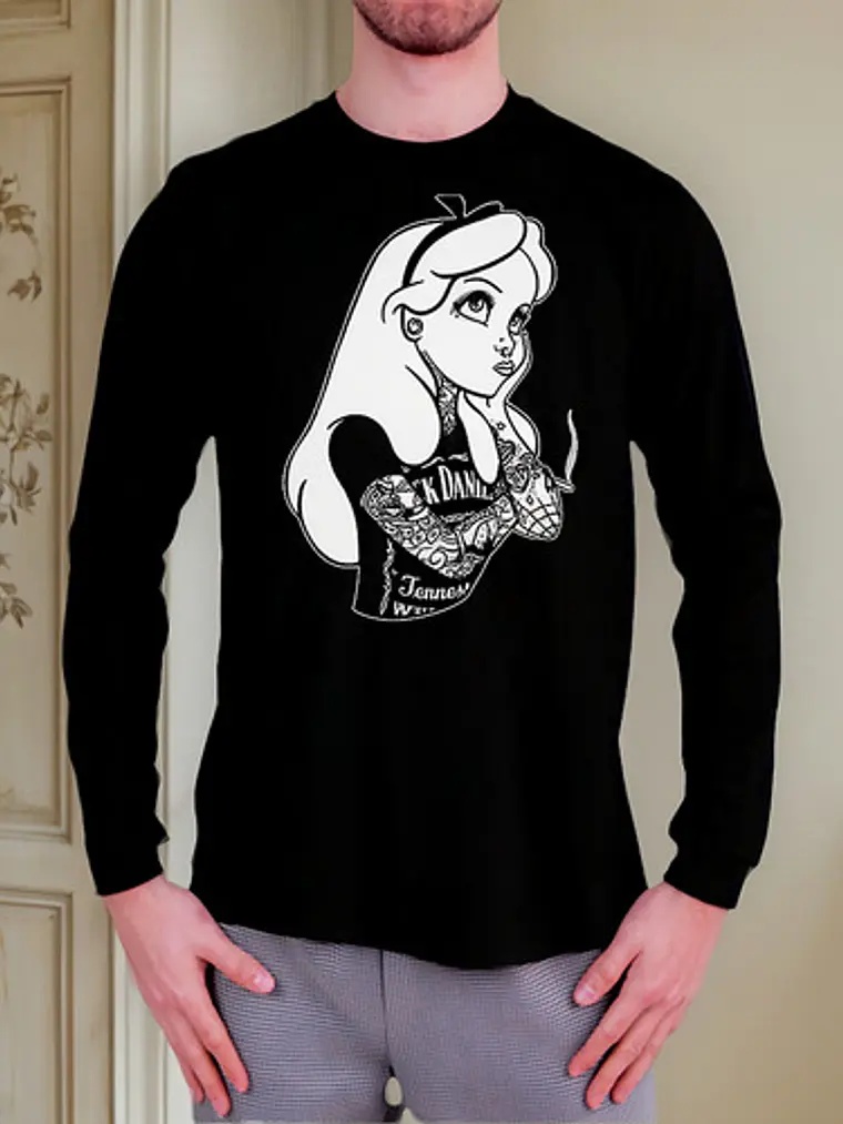 Polera Manga Larga Caricatura - Ver 01 - Vale Gamess 2