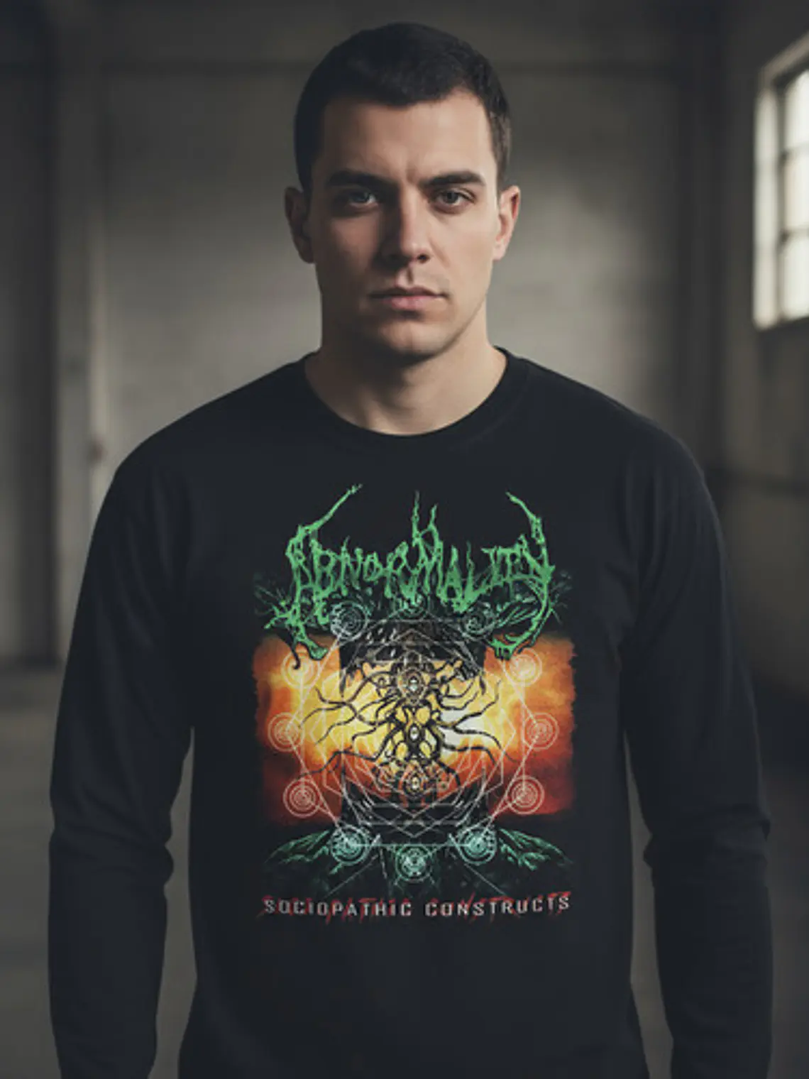 Polera Manga Larga Abnormality - Ver 02 - Sociopathic Constr 1