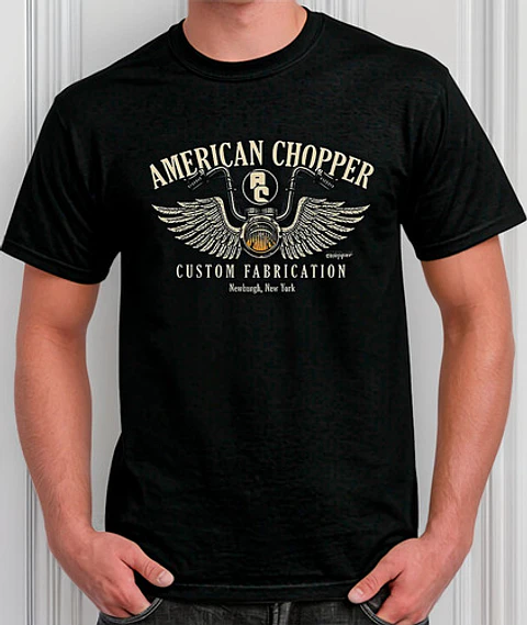 Polera American Chopper - Ver 02 - Vale Gamess