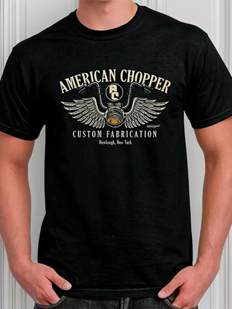 Polera American Chopper - Ver 02 - Vale Gamess 1