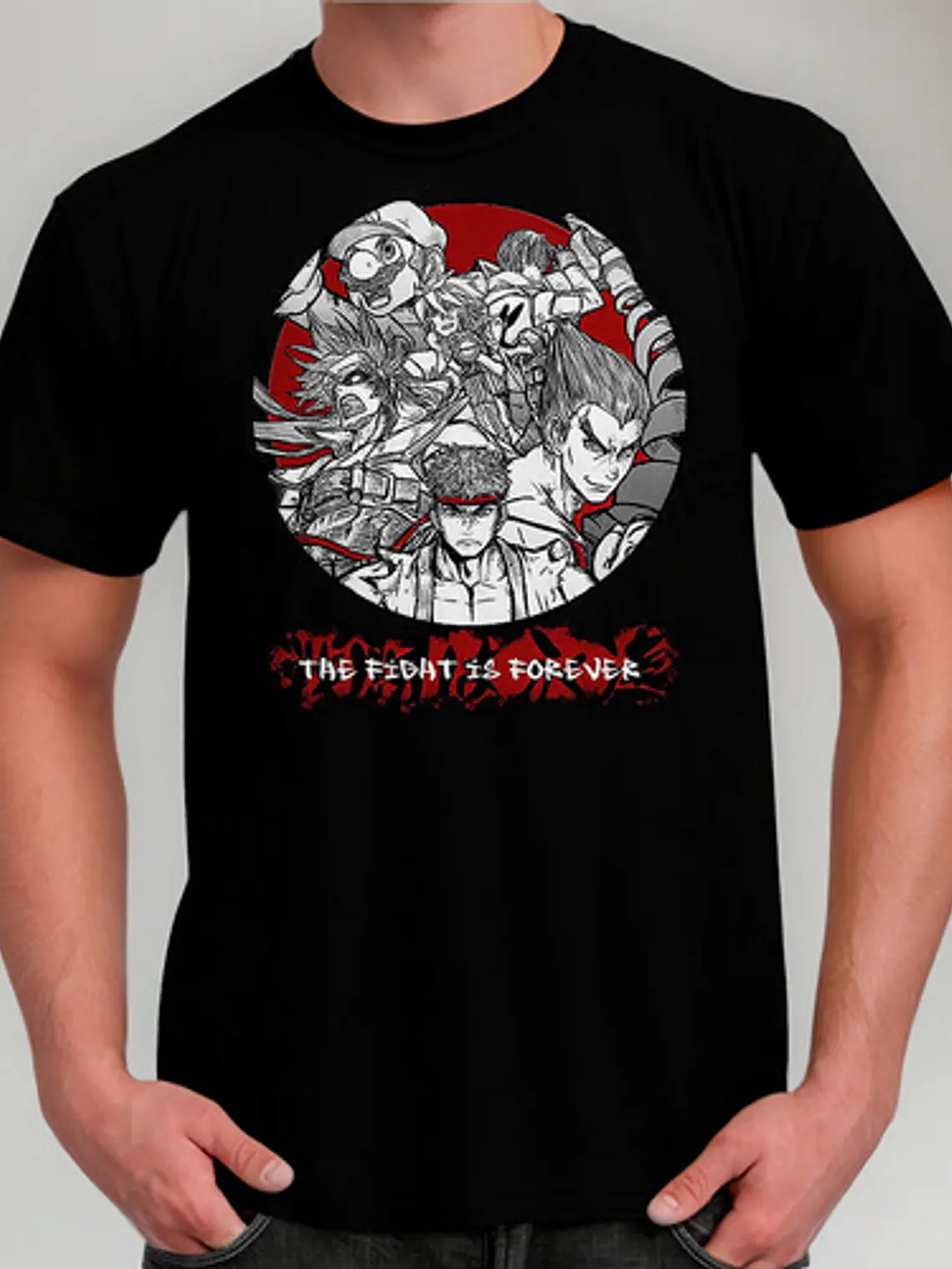 Polera Street Fighters - Ver 01 - Vale Gamess 3