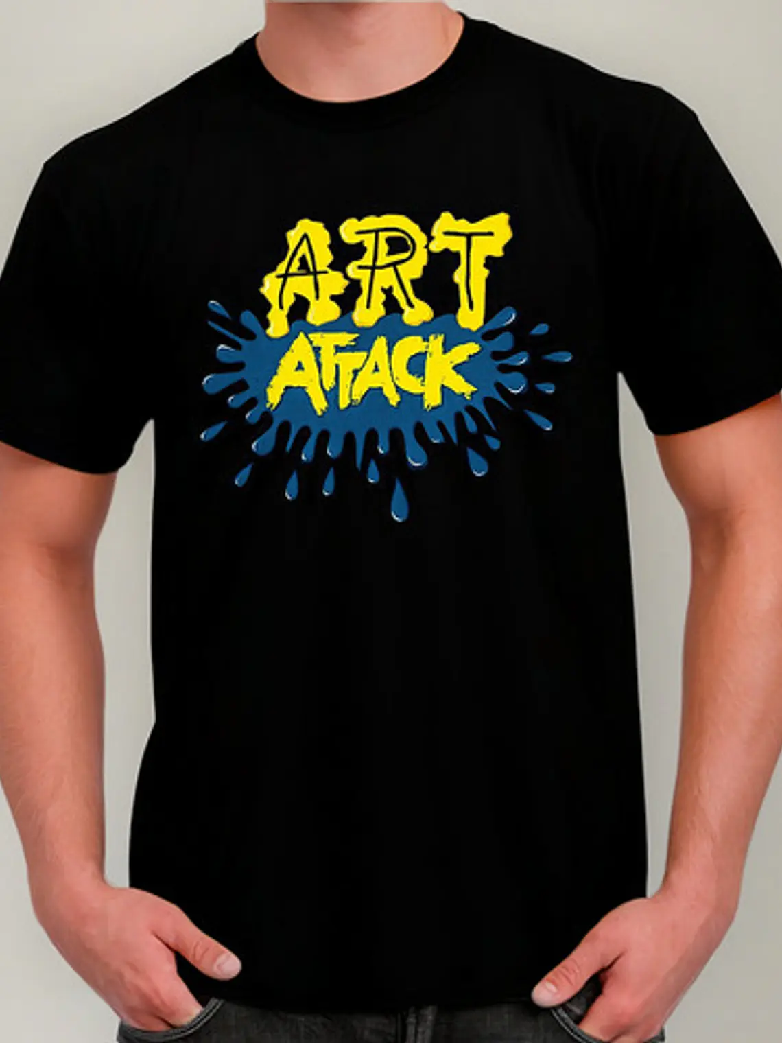 Polera Art Attack - Ver 01 - Vale Gamess 1