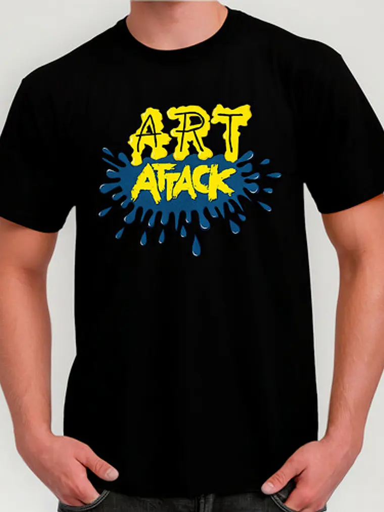Polera Art Attack - Ver 01 - Vale Gamess 4