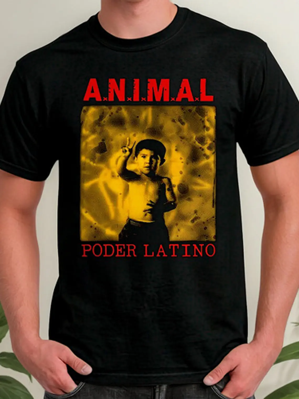 Polera Animal - Ver 01 - Poder Latino 1
