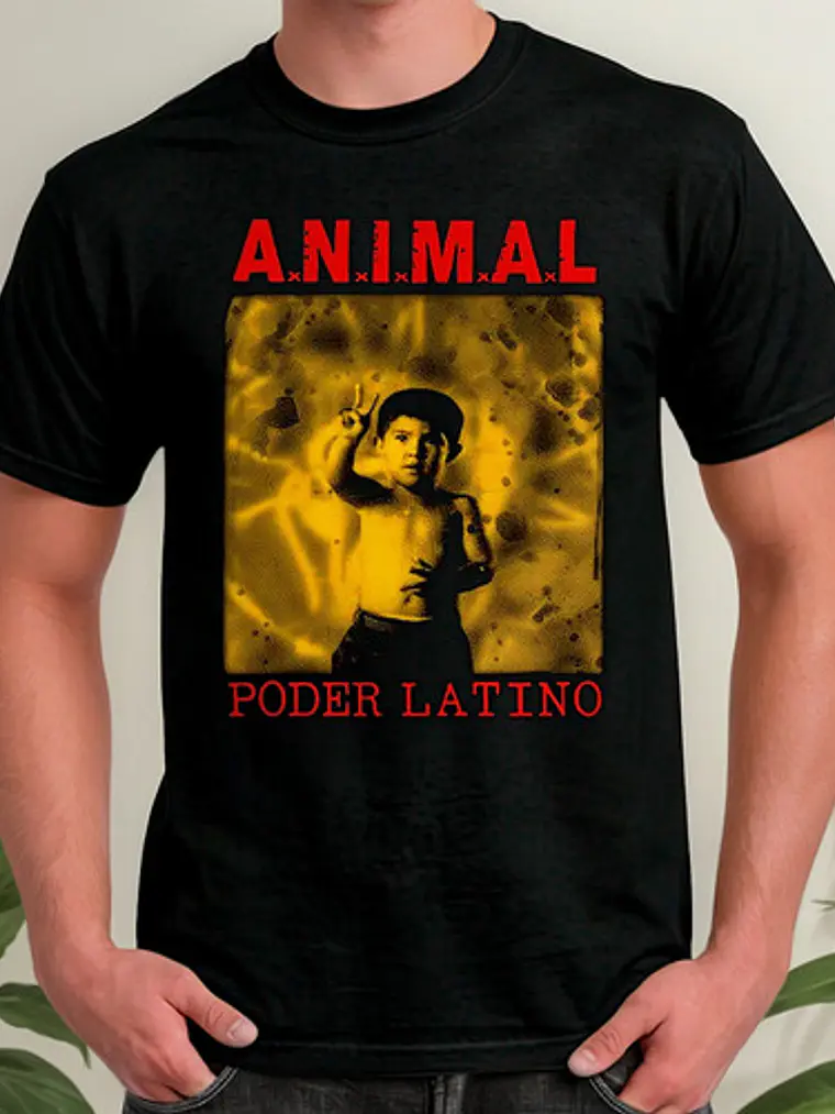 Polera Animal - Ver 01 - Poder Latino 1