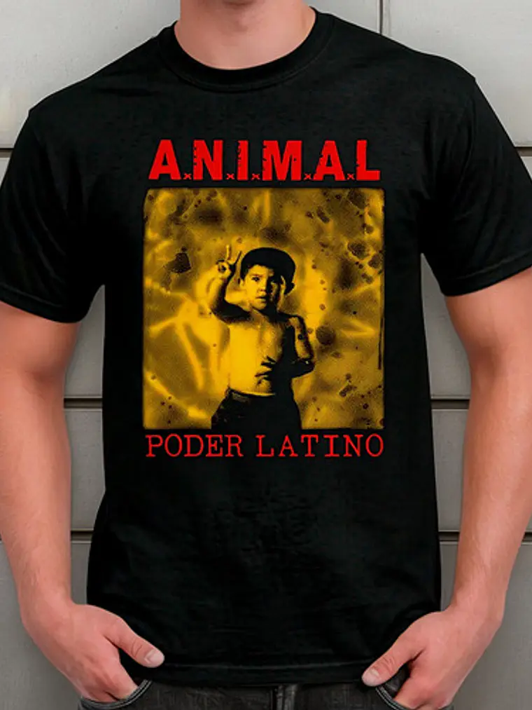 Polera Animal - Ver 01 - Poder Latino 4