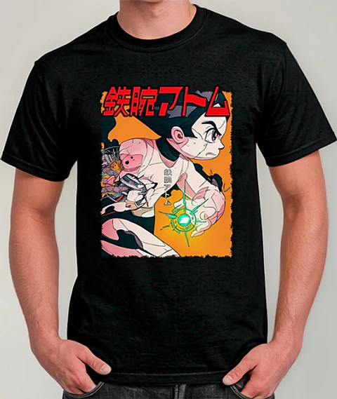 Polera Astro Boy - Ver 01 - Vale Gamess