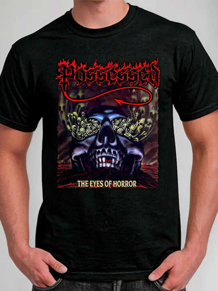 Polera Possessed - Ver 15 - The Eyes Of Horror 1