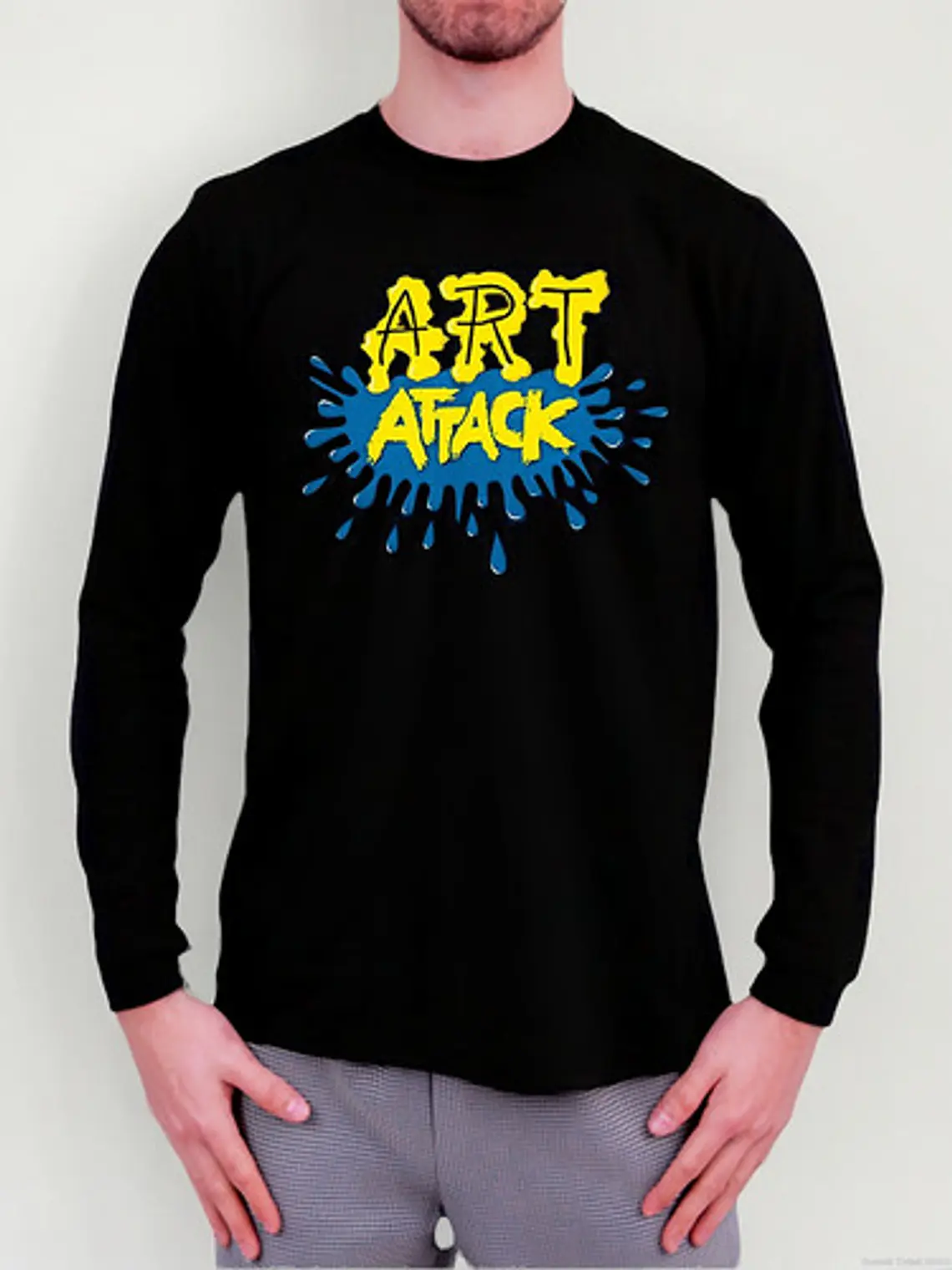 Polera Manga Larga Art Attack - Ver 01 - Vale Gamess 1