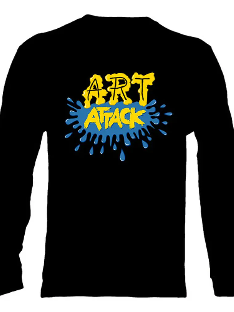 Polera Manga Larga Art Attack - Ver 01 - Vale Gamess 4