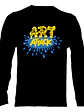 Polera Manga Larga Art Attack - Ver 01 - Vale Gamess - Miniatura 4