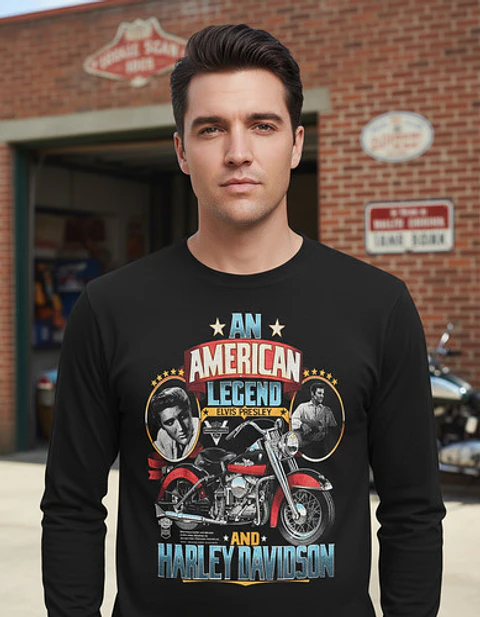 Polera Manga Larga Elvis - Ver 05 - Vale Gamess