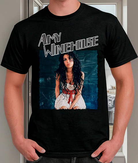 Polera Amy Winehouse - Ver 02 - Vale Gamess