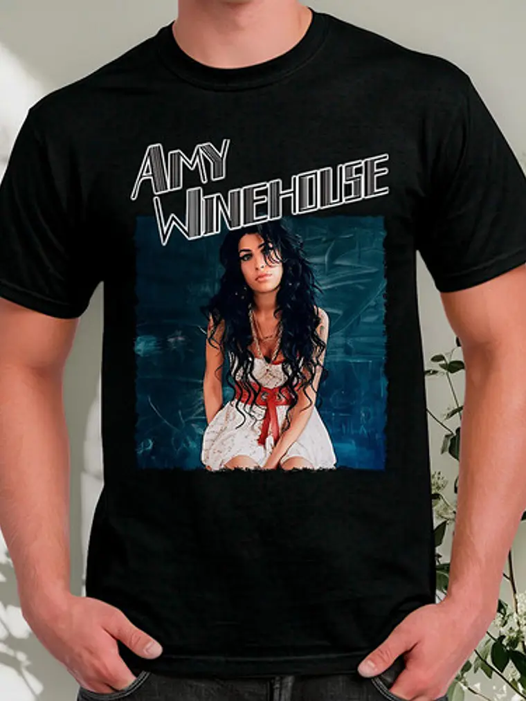Polera Amy Winehouse - Ver 02 - Vale Gamess 3