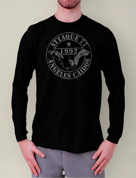 Polera Manga Larga Attaque 77 - Ver 01 - Ángeles Caídos