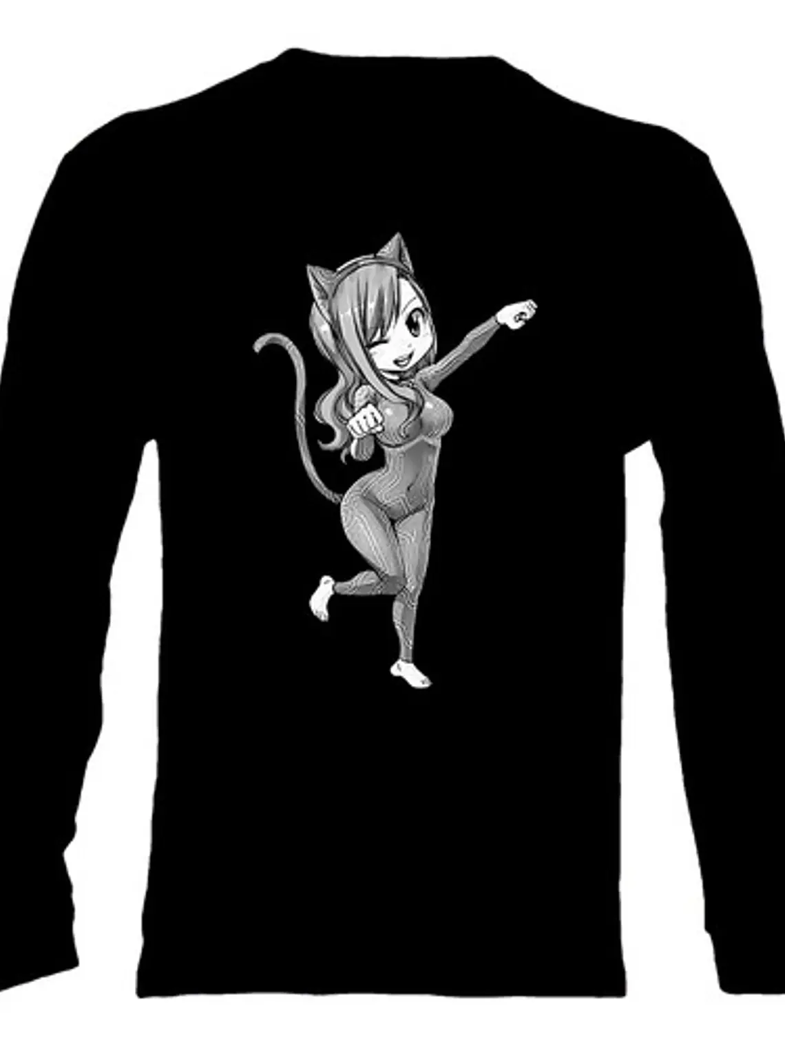 Polera Manga Larga Fairy Tail - Ver 01 - Vale Gamess 1