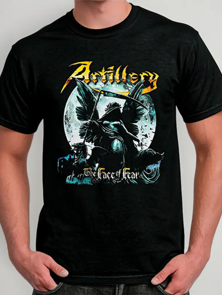 Polera Artillery - Ver 03 - The Face Of Fear 1