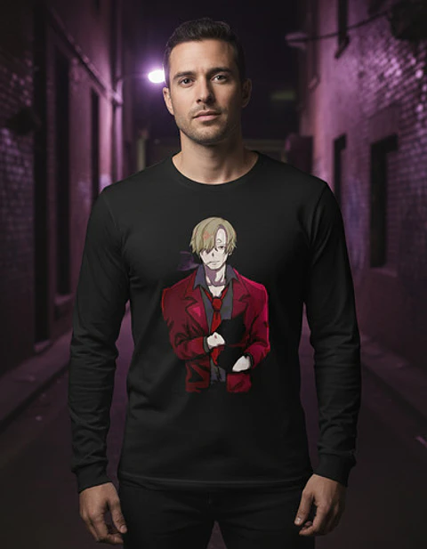 Polera Manga Larga One Piece - Ver 16 - Vale Gamess