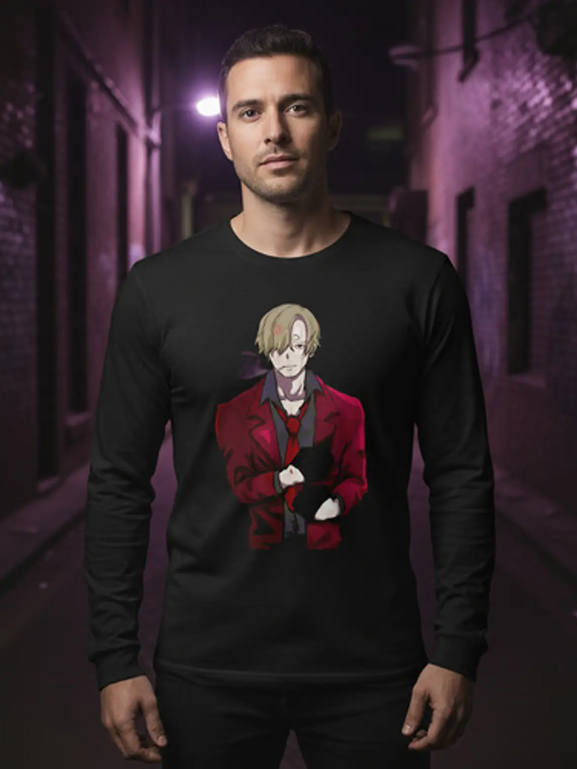 Polera Manga Larga One Piece - Ver 16 - Vale Gamess 1