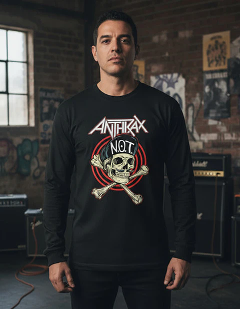 Polera Manga Larga Anthrax - Ver 20 - Vale Gamess