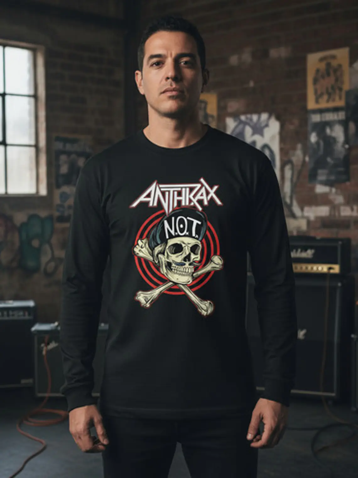 Polera Manga Larga Anthrax - Ver 20 - Vale Gamess 1