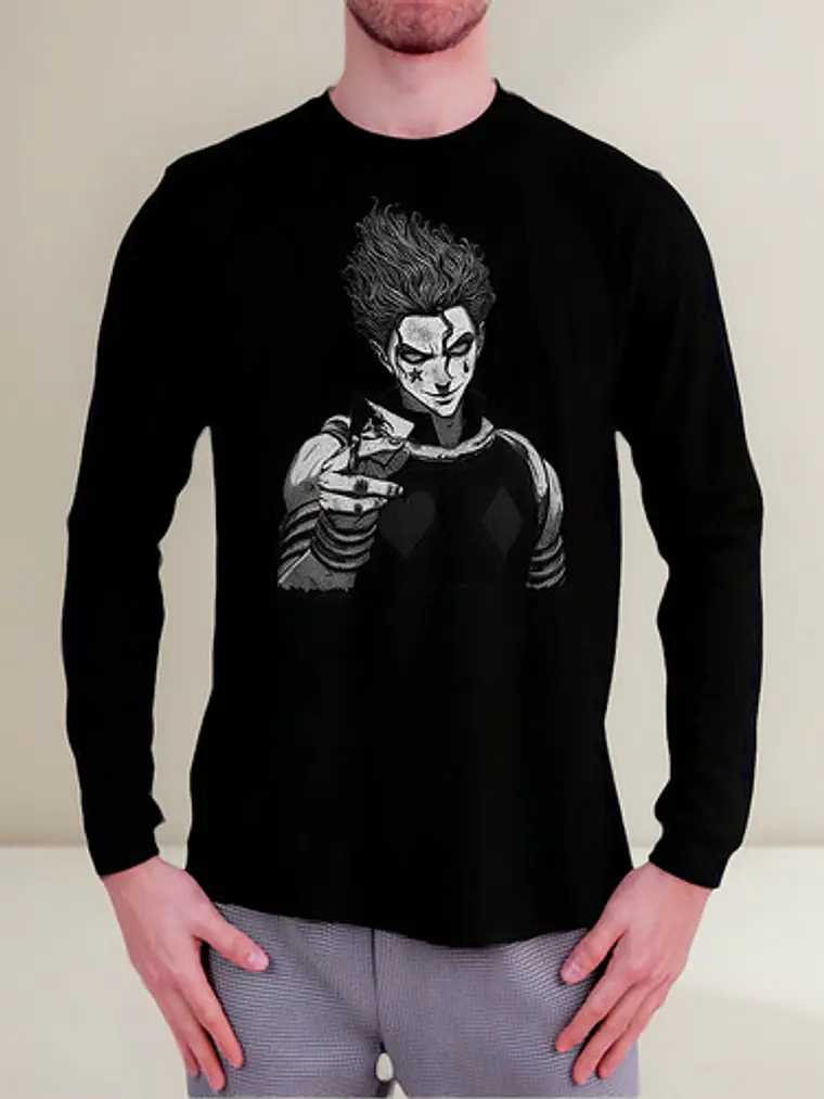 Polera Manga Larga Hunter X - Ver 06 - Vale Gamess 3