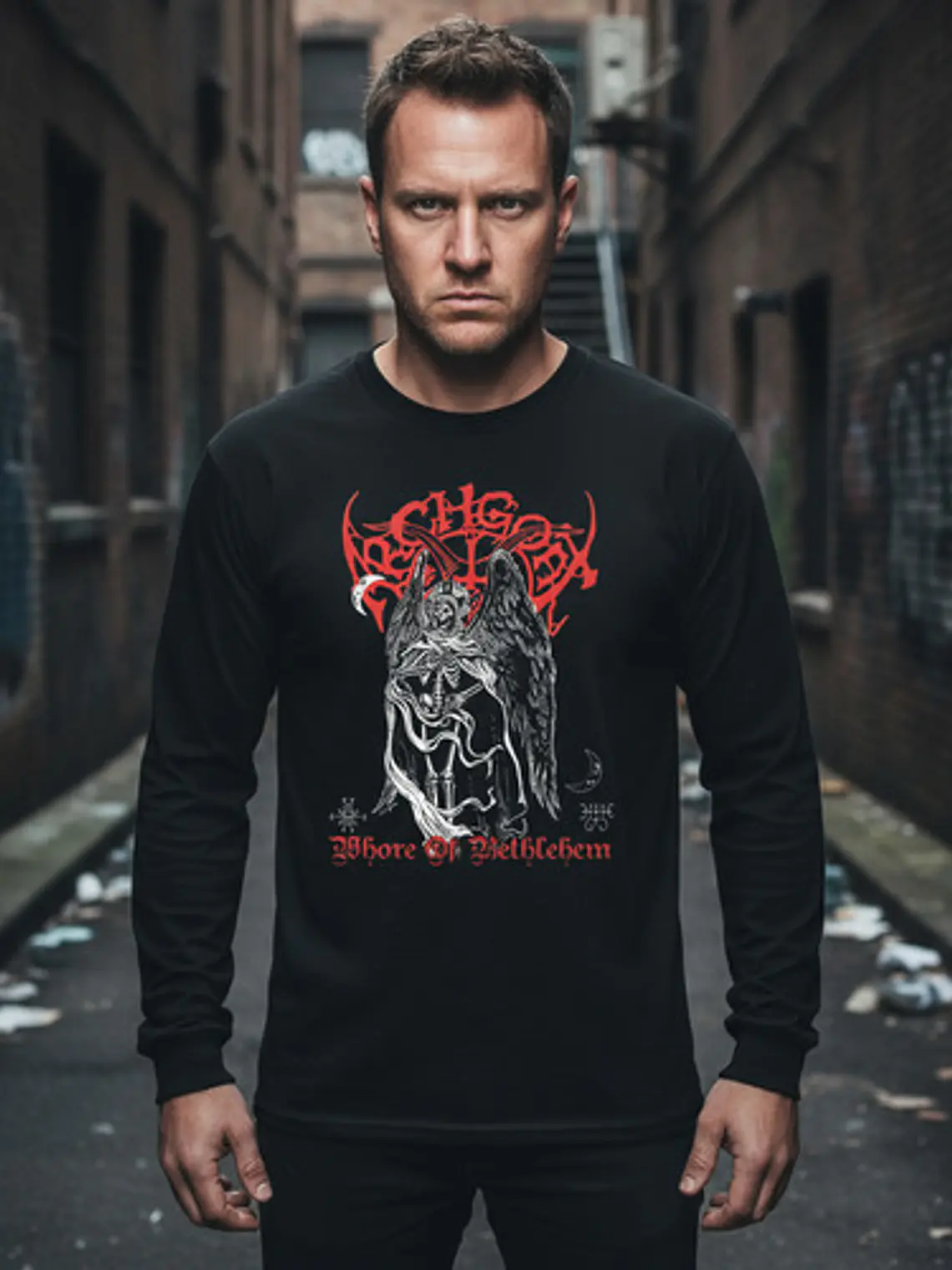Polera Manga Larga Archgoat - Ver 16 - Whore Of Bethlehem 1