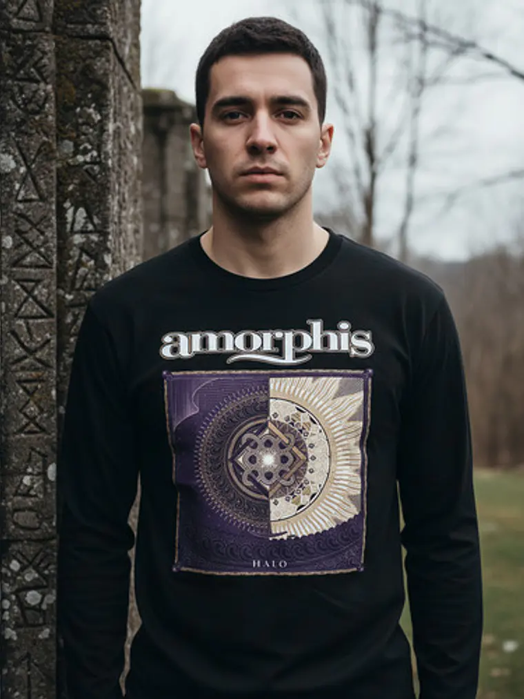 Polera Manga Larga Amorphis - Ver 10 - Halo 1