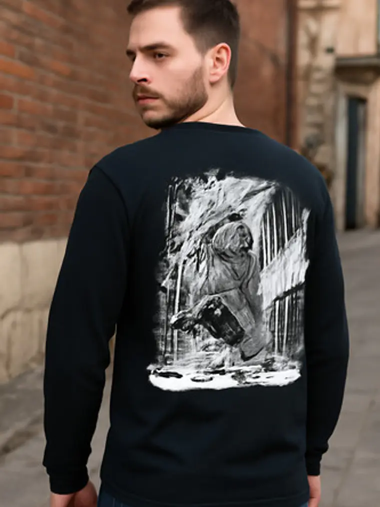 Polera Manga Larga Dark Souls Anime - Ver 01 - Vale Gamess 1