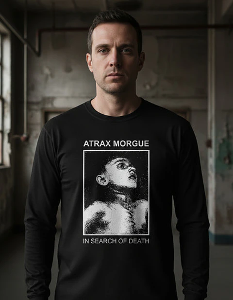 Polera Manga Larga Atrox Morgue - Ver 01 - In Search Of Deat