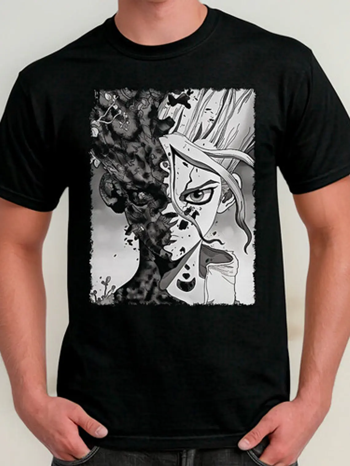 Polera Dr Stone - Ver 01 - Vale Gamess 1