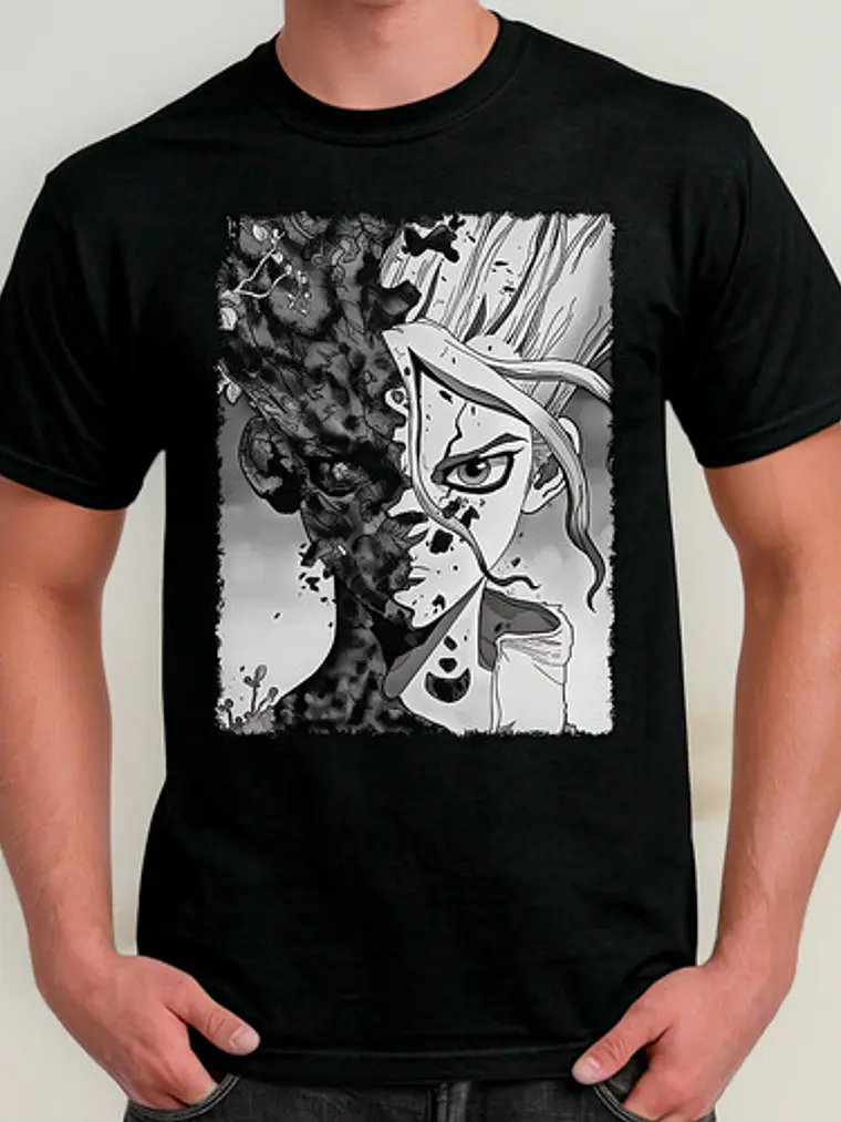 Polera Dr Stone - Ver 01 - Vale Gamess 1