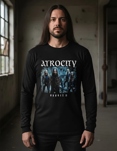 Polera Manga Larga Atrocity - Ver 02 - Okkult 2