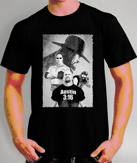 Polera Austin Wwe - Ver 06 - Vale Gamess