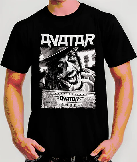 Polera Avatar - Ver 07 - Black Waltz