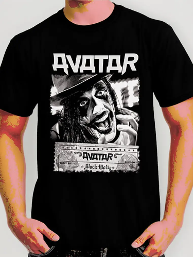Polera Avatar - Ver 07 - Black Waltz 1