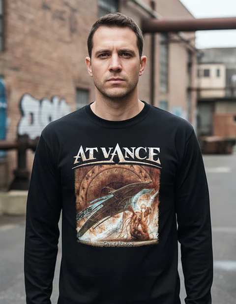 Polera Manga Larga At Vance - Ver 01 - Only Human