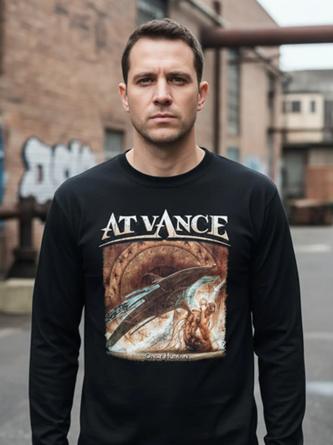 Polera Manga Larga At Vance - Ver 01 - Only Human 1